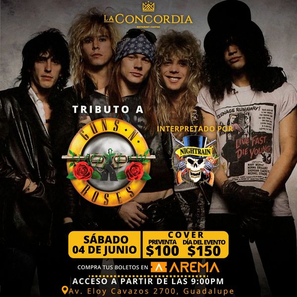 Tributo a Guns N Roses AREMA Ticket