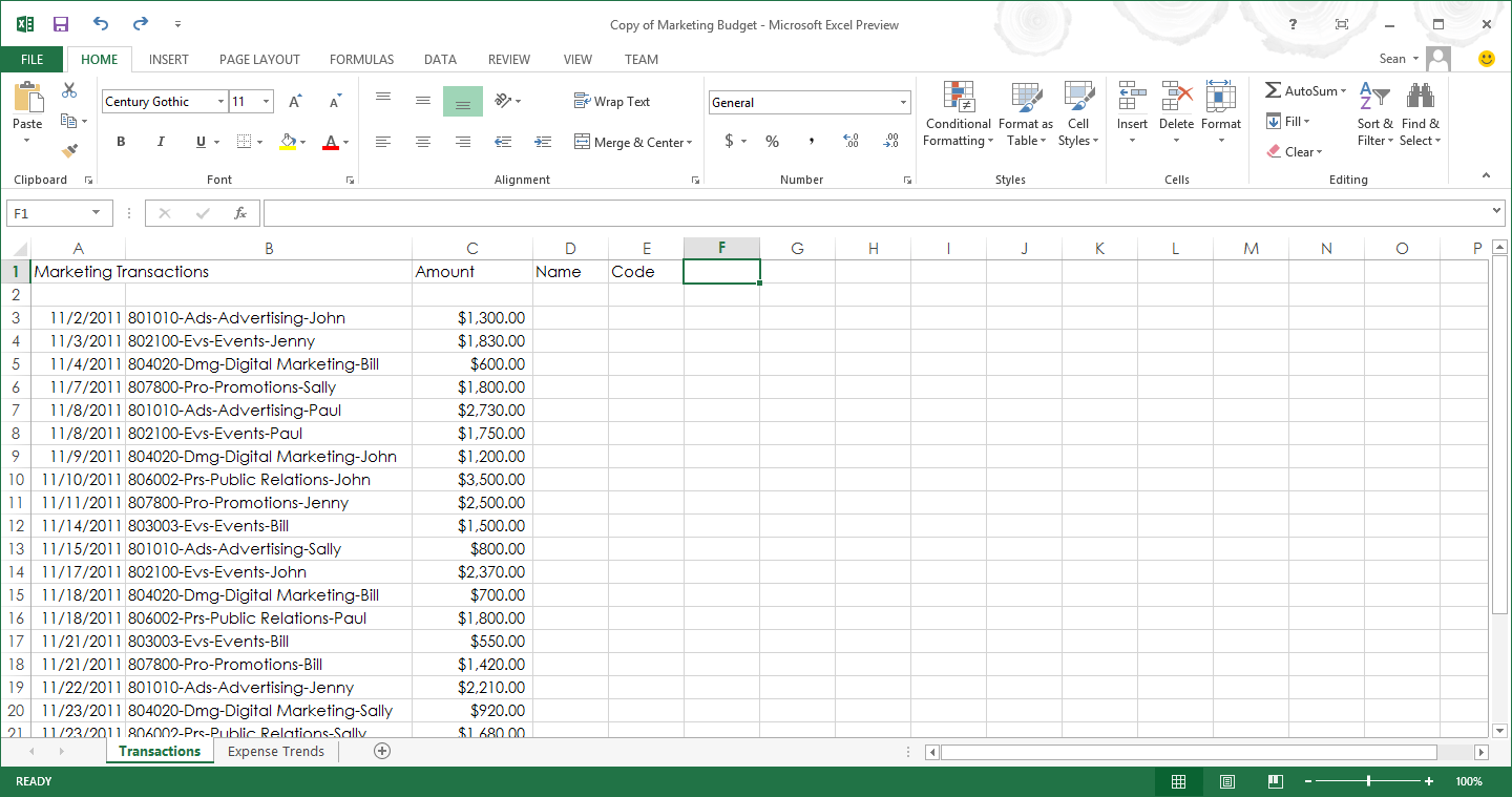 First look Excel 2013 Ars Technica