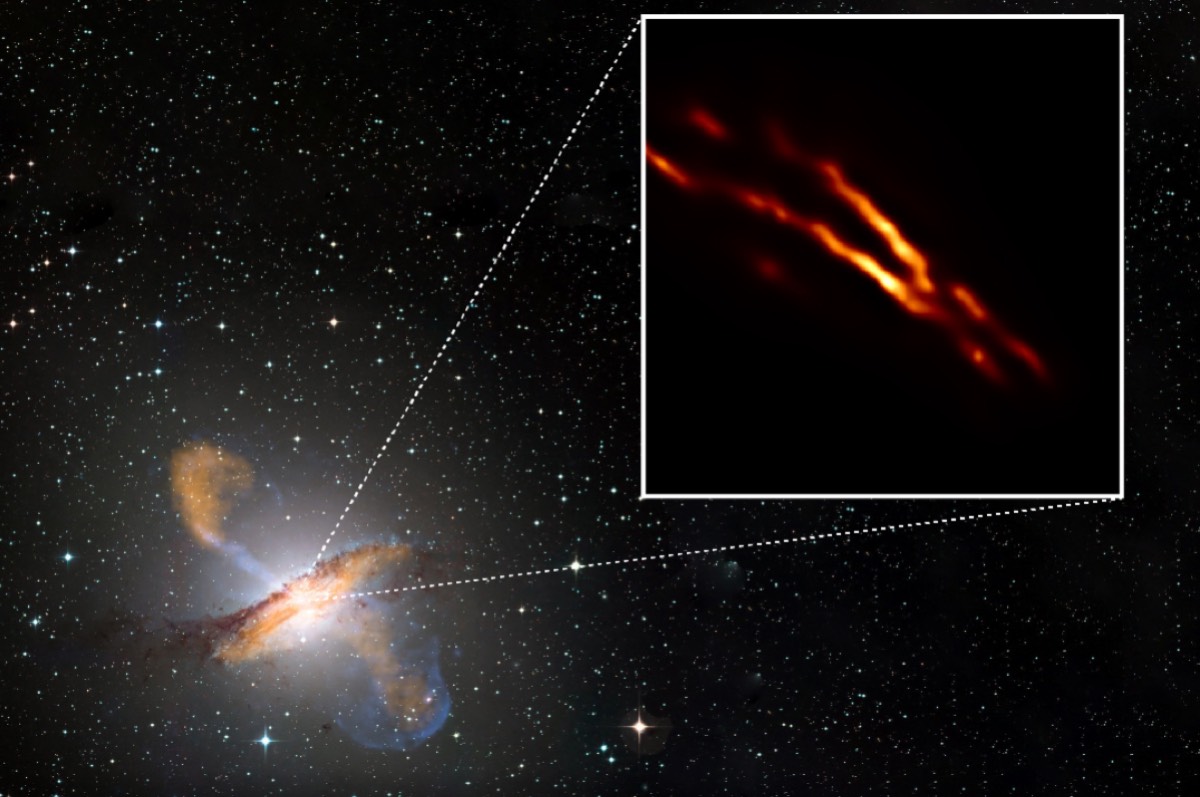 Event Horizon Telescope captures birth of black hole jet in Centaurus A