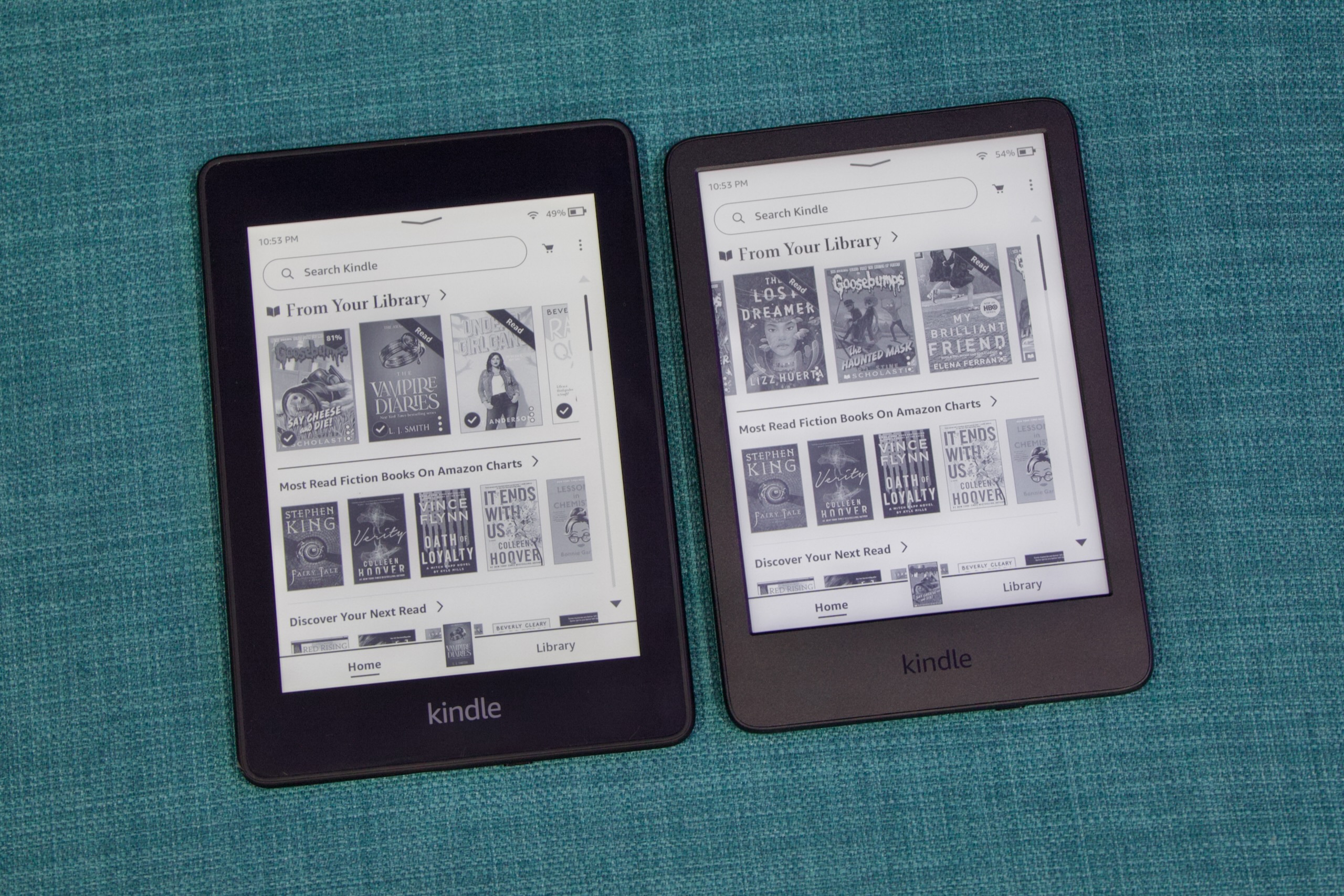 Review Amazon’s 100 Kindle is lightweight and cute, and it nails the