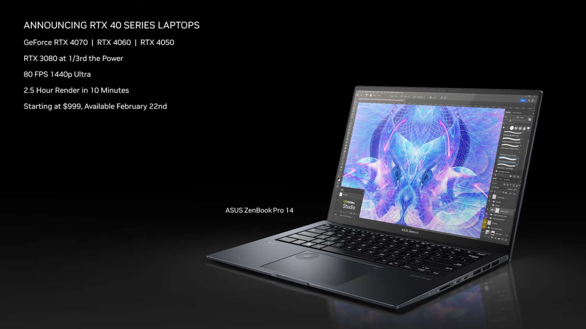 Nvidia unveils a broad range of efficient new laptop GPUs, from RTX