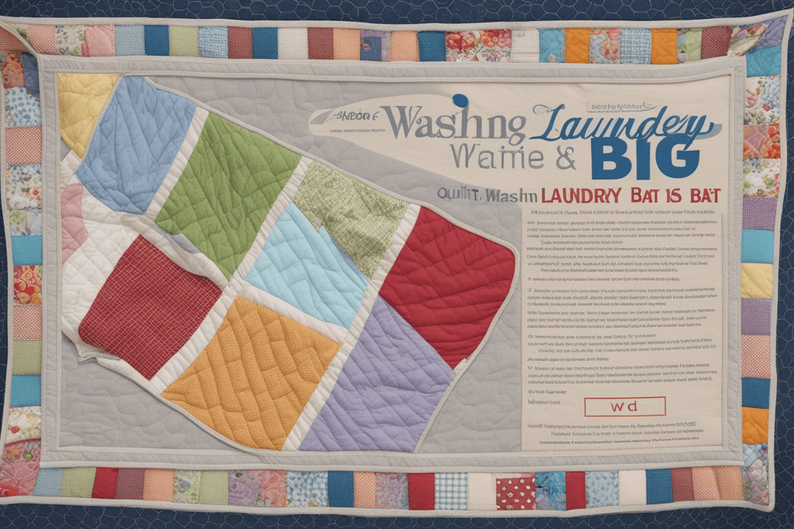 How to Wash a Quilt in 3 Different Ways Hand or Machine Bright Home