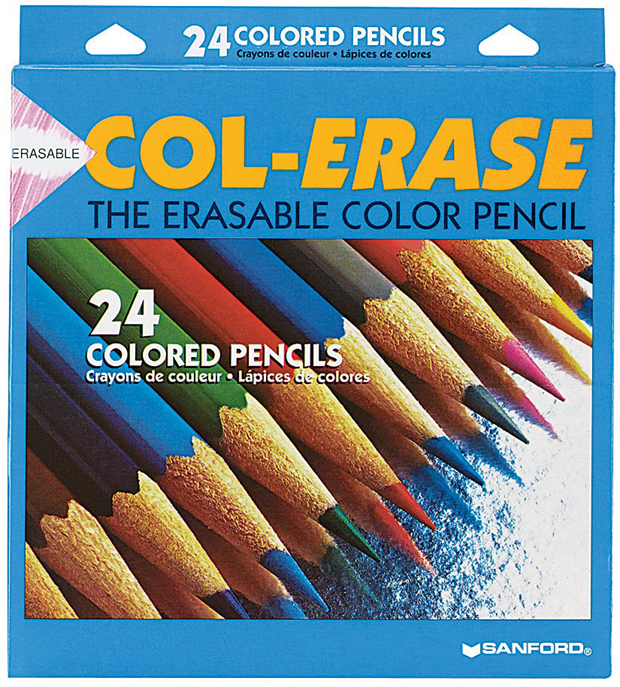 Erasable Color Pencil White Artist Supply Source