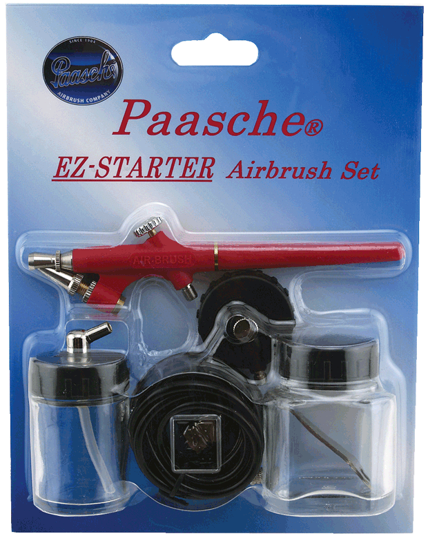 Paasche Airbrush Paasche EZStarter Single Action Airbrush Kit