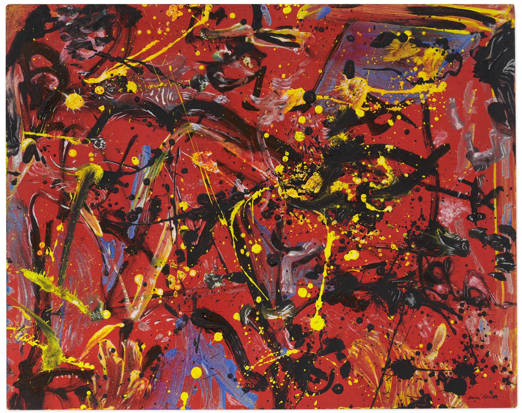 Number 17a By Jackson Pollock Deals Sale