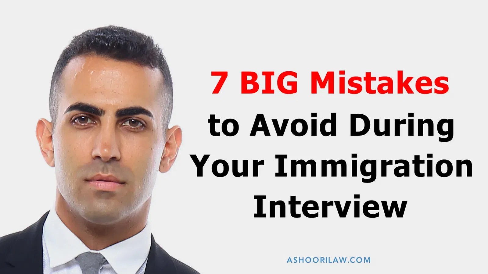 Avoid These 7 Mistakes During Your Immigration Interview