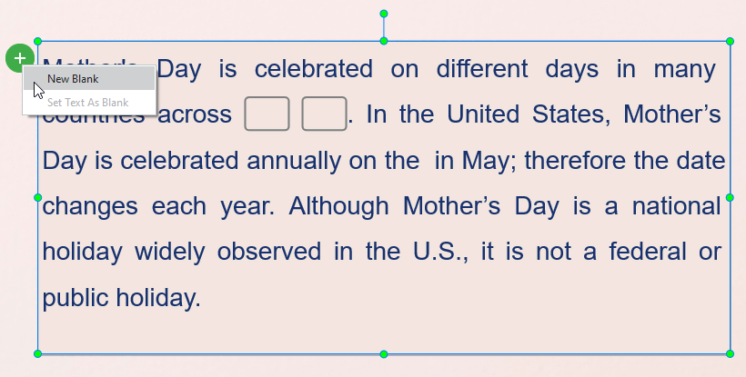 How to Create a Fill in Blanks Quiz in ActivePresenter 9