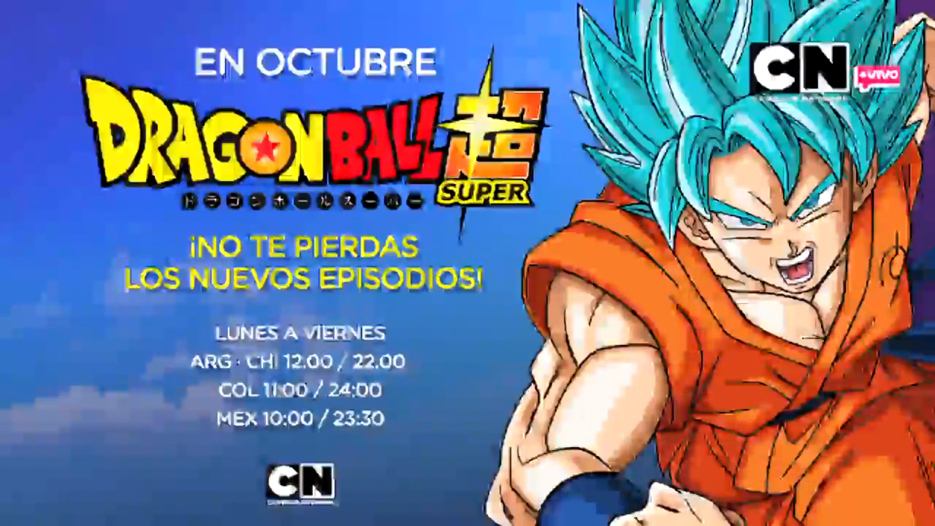Los nuevos capítulos de Dragon Ball Super con doblaje latino se