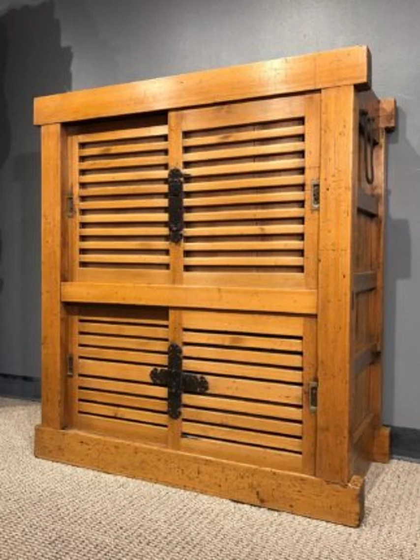 Antique Japanese Choba Tansu Merchant Chest Kuraya Japanese Antiques San Francisco, CA