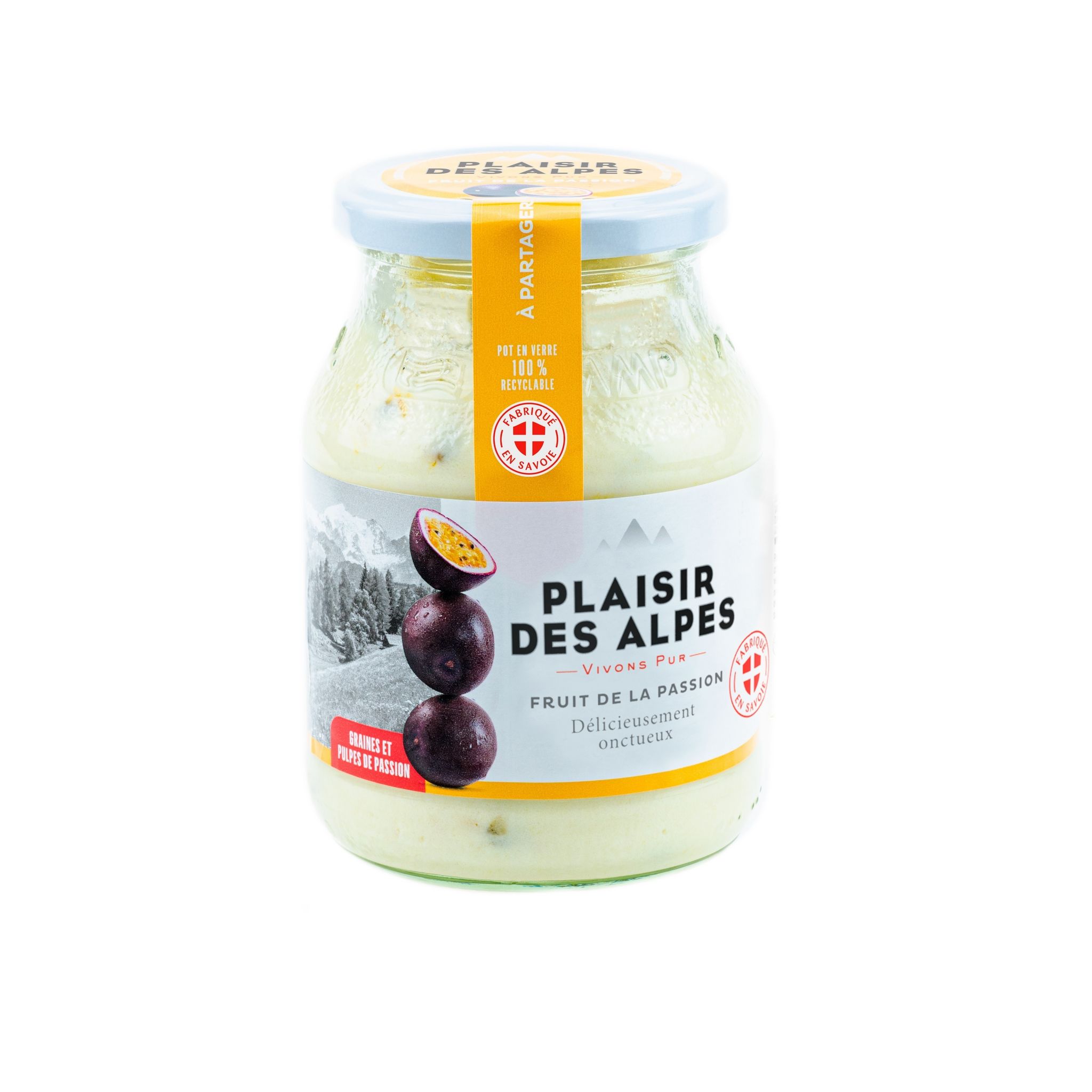 SAVOIE YAOURT Yaourt au fruit de la passion passion 500g pas cher