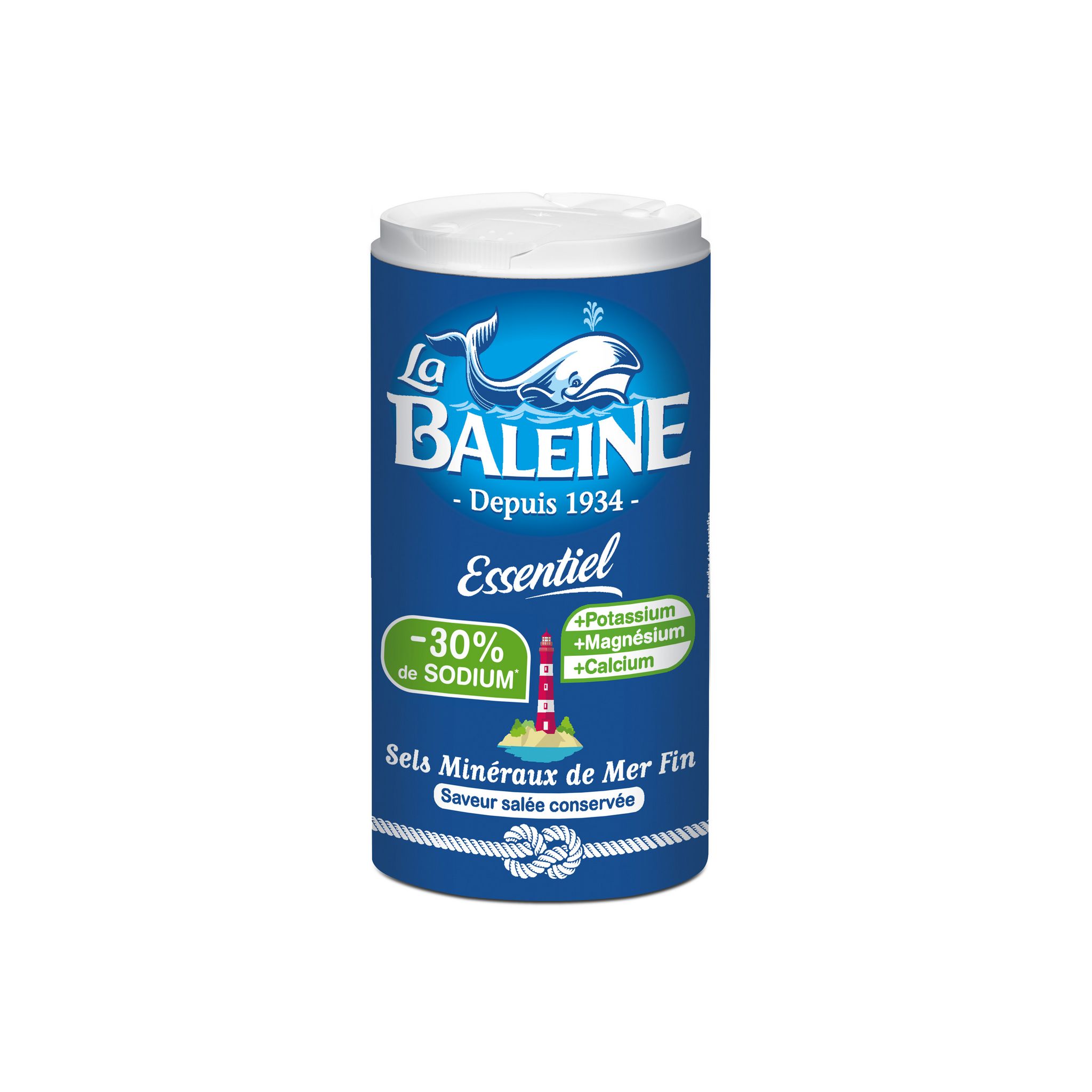 LA BALEINE Sel fin Essentiel 350g pas cher Auchan.fr
