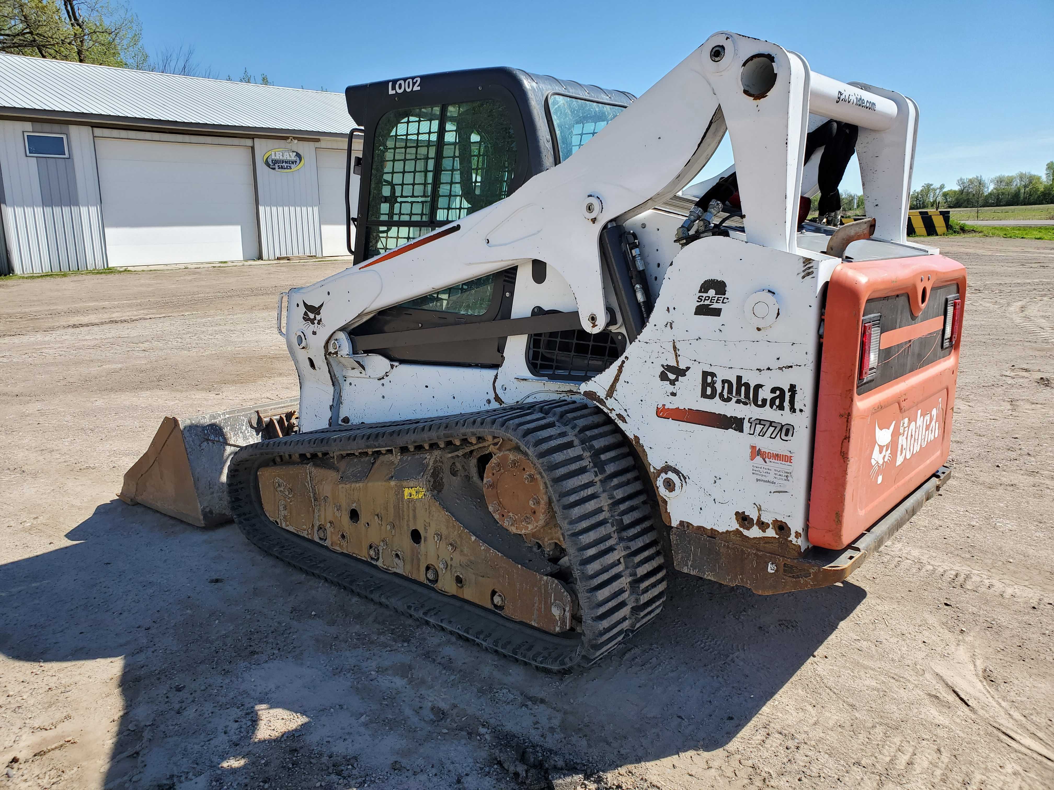 '15 Bobcat T770 Heavy Equipment, Truck & Trailer Auction