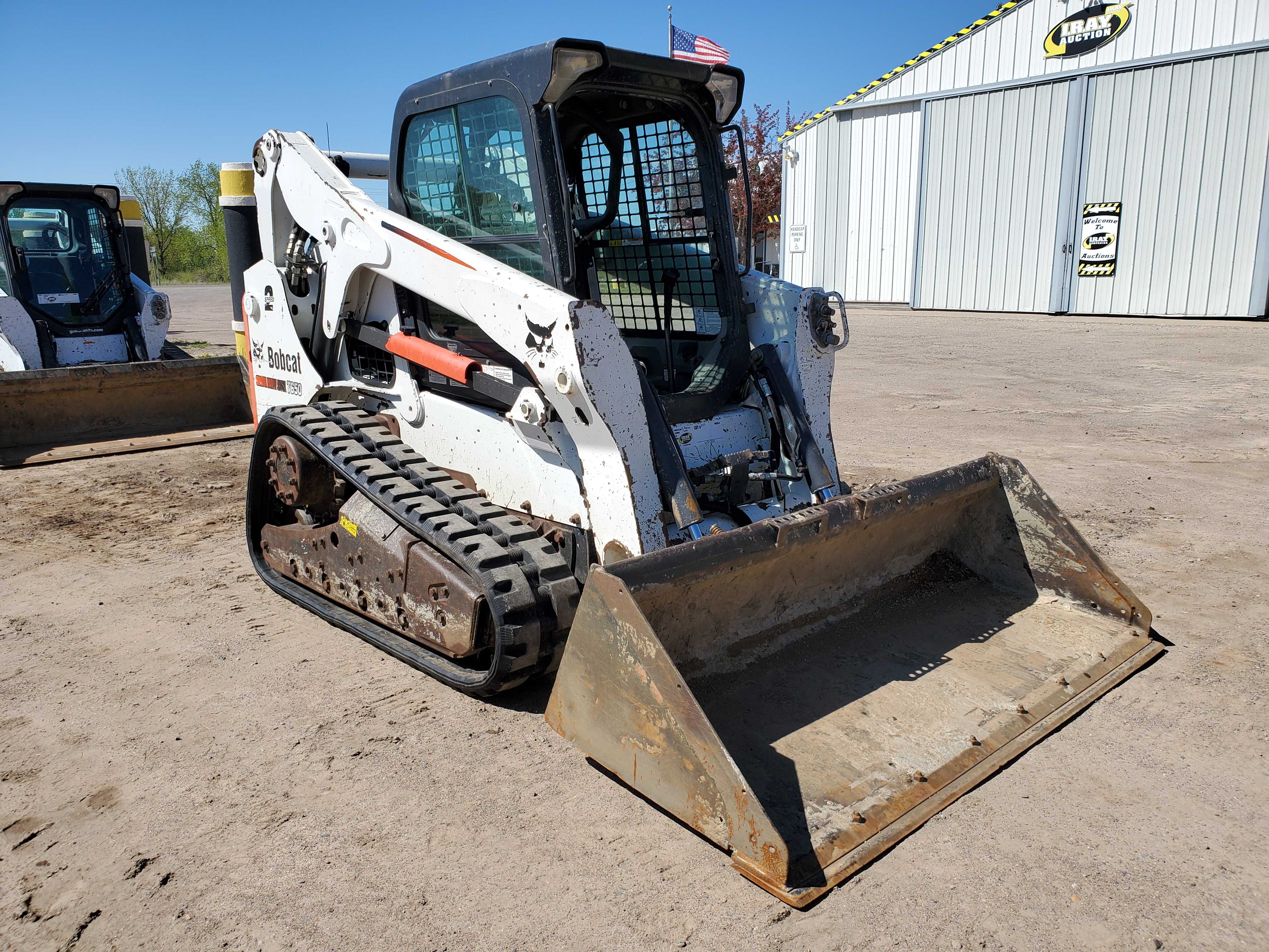 '12 Bobcat T650 Heavy Equipment, Truck & Trailer Auction