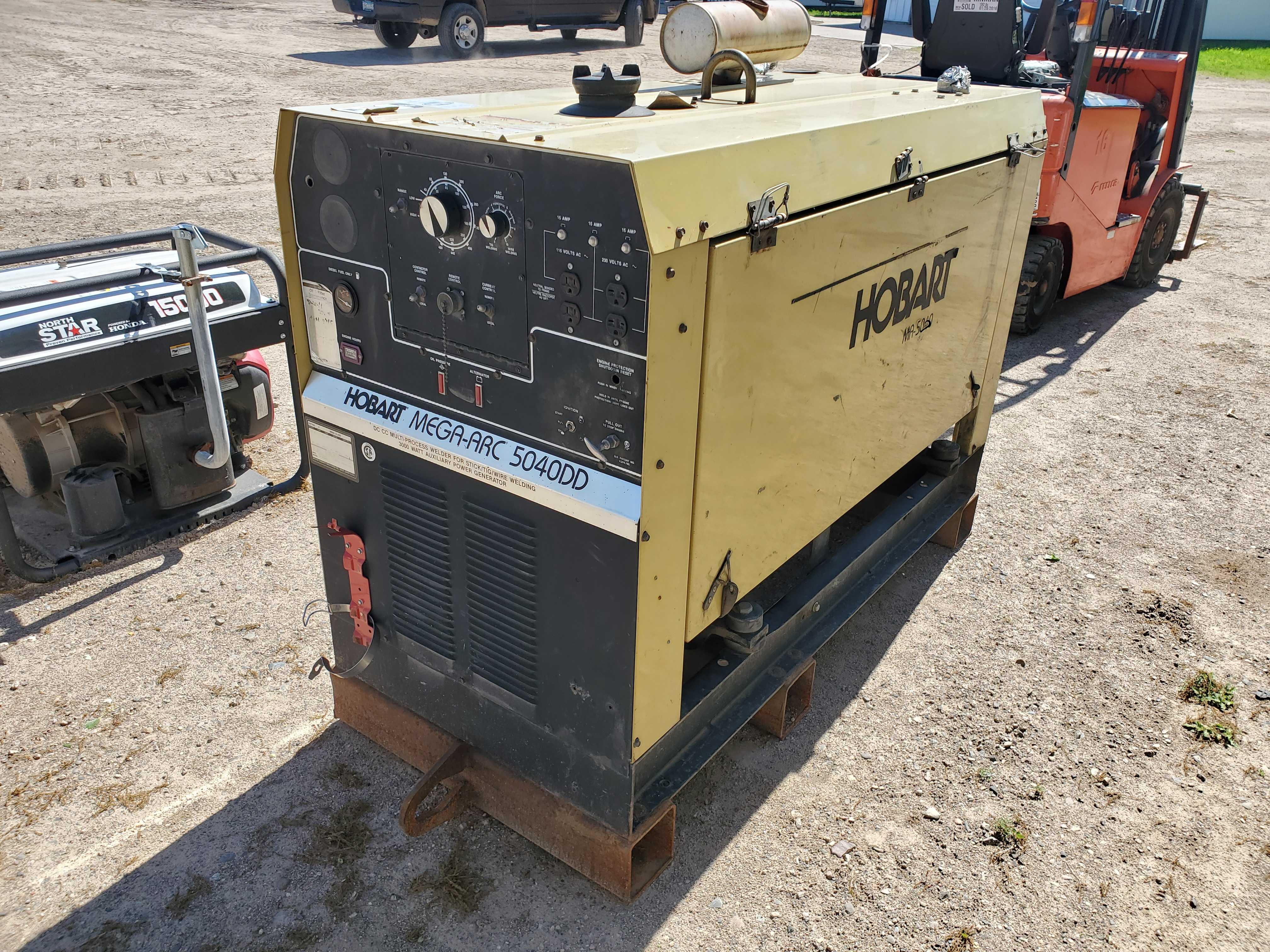 Hobart MA5040DD Heavy Equipment, Truck & Trailer Auction