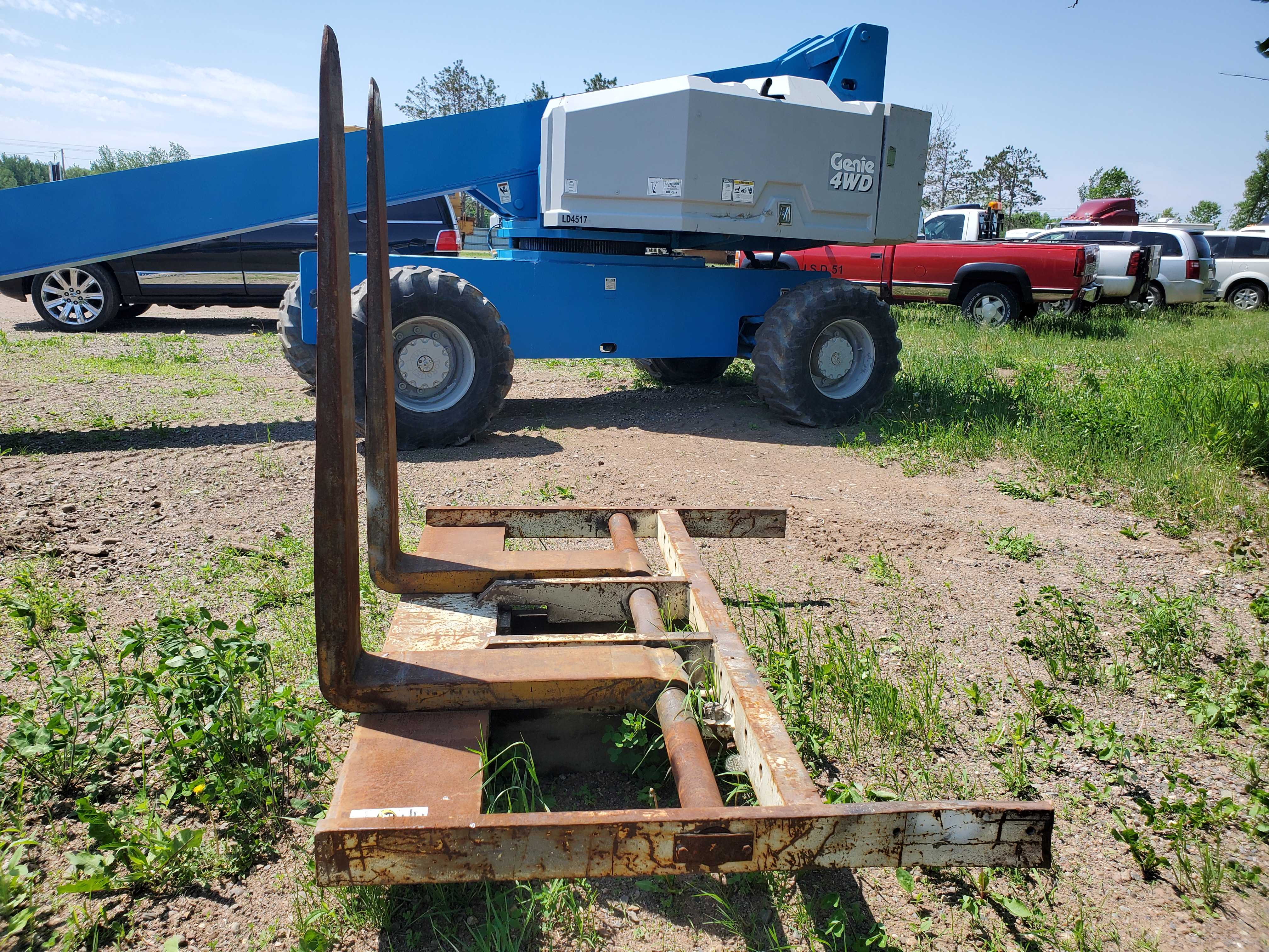 48" Set Of Forks Heavy Equipment, Truck & Trailer Auction