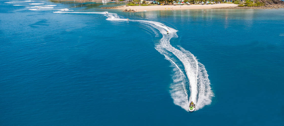1.5 Hour Jet Ski Tour of Airlie Beach & Pioneer Bay, Australia