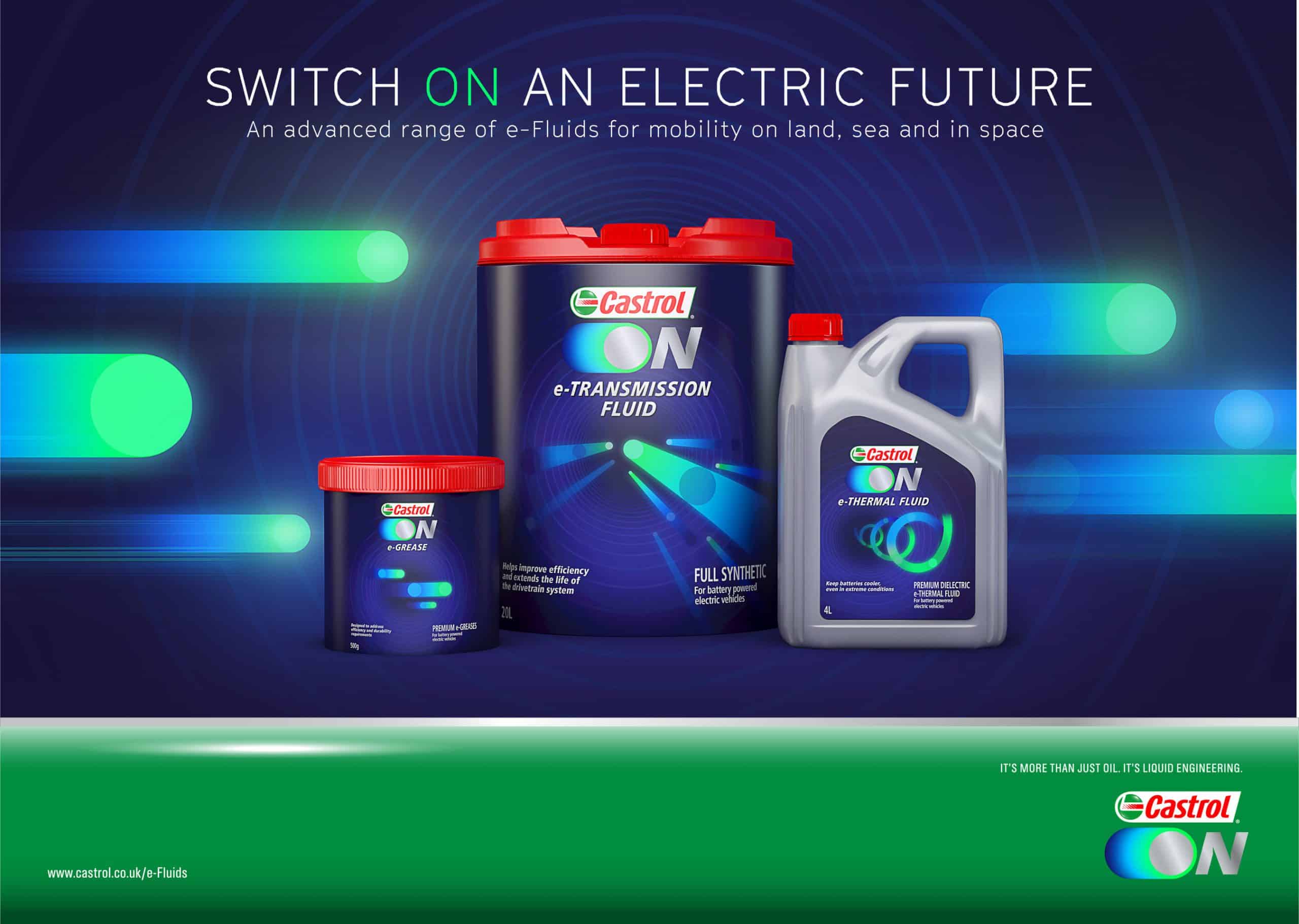 Castro Intros EFluids for EVs and Mobility auto connected car news