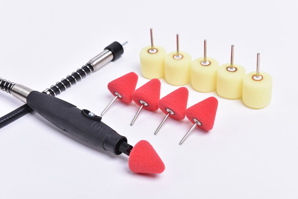 Mini polisher set Flexible Shaft Polishing Tool Kit Krauss Гнучкий вал