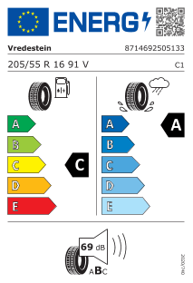 Vredestein 205 55 R16 Autobanden - Koop Goedkoop Online