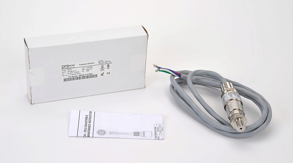 MPS251CP7500A Mechanical Pressure Switch 750 to 7500 psig set