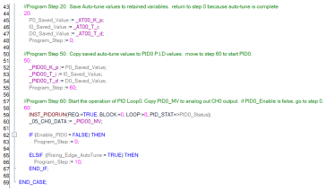 PID Structured Text Program Example