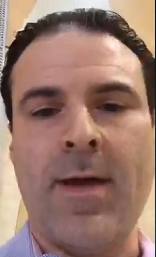 Darren Rovell And His Black, Dead Eyes Just Got To Eat A Reese's Pieces