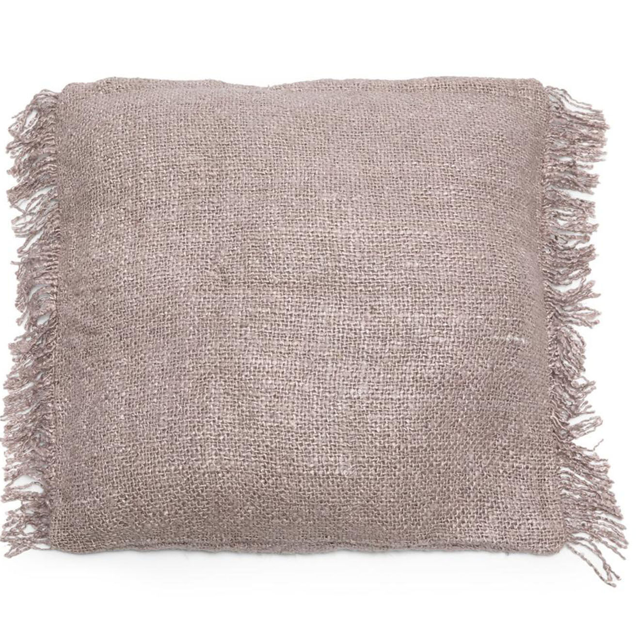 Housse de coussin Oh My Gee grise 40x40 cm Vente privée Bazar Bizar