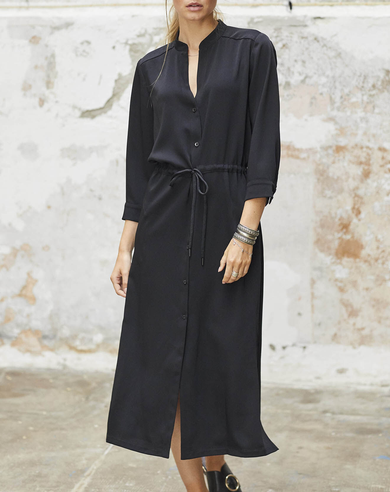 Robe Zenith noire Vente privée Bleu Blanc Rouge BazarChic