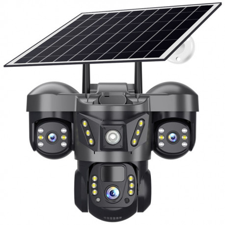 V380 Pro 3-Lens 4G Solar Wi-Fi Outdoor PTZ Camera Price in Bangladesh