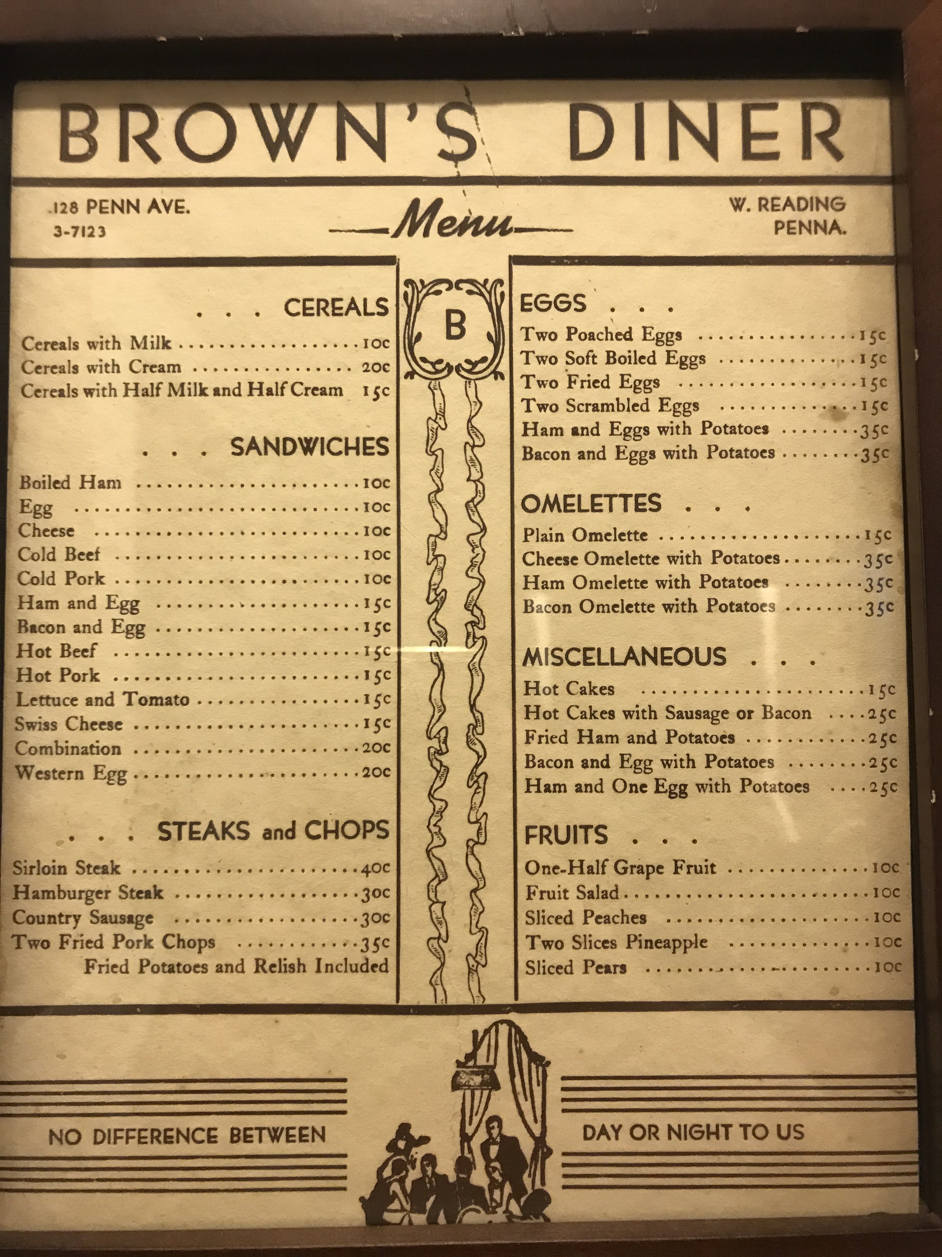 Brown's Diner Berks Nostalgia