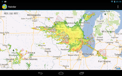 Raindar for Android BestAppTip