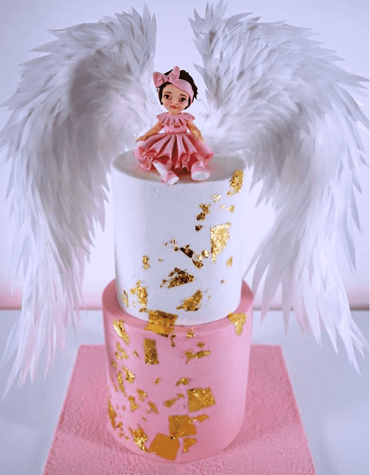 Angel Birthday Cake Ideas Images (Pictures)