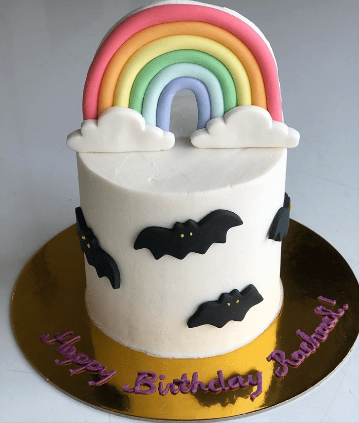 Bat Birthday Cake Ideas Images (Pictures)