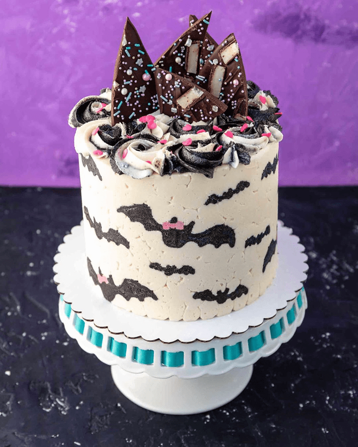 Bat Birthday Cake Ideas Images (Pictures)
