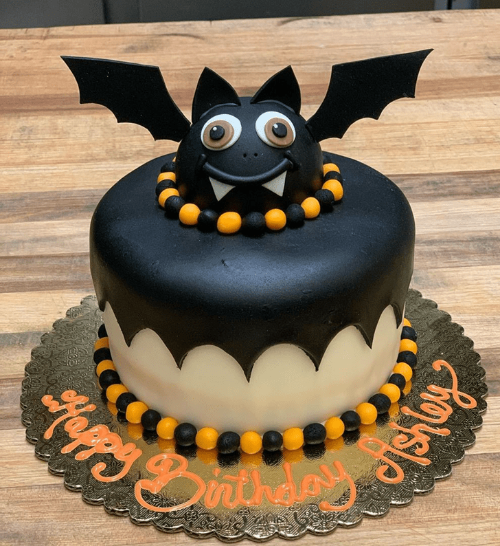 Bat Birthday Cake Ideas Images (Pictures)