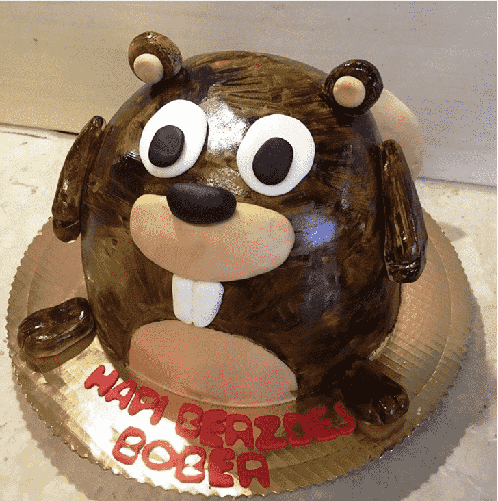 Beaver Birthday Cake Ideas Images (Pictures)