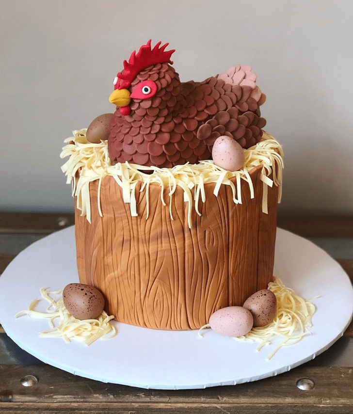 Chicken Birthday Cake Ideas Images (Pictures)