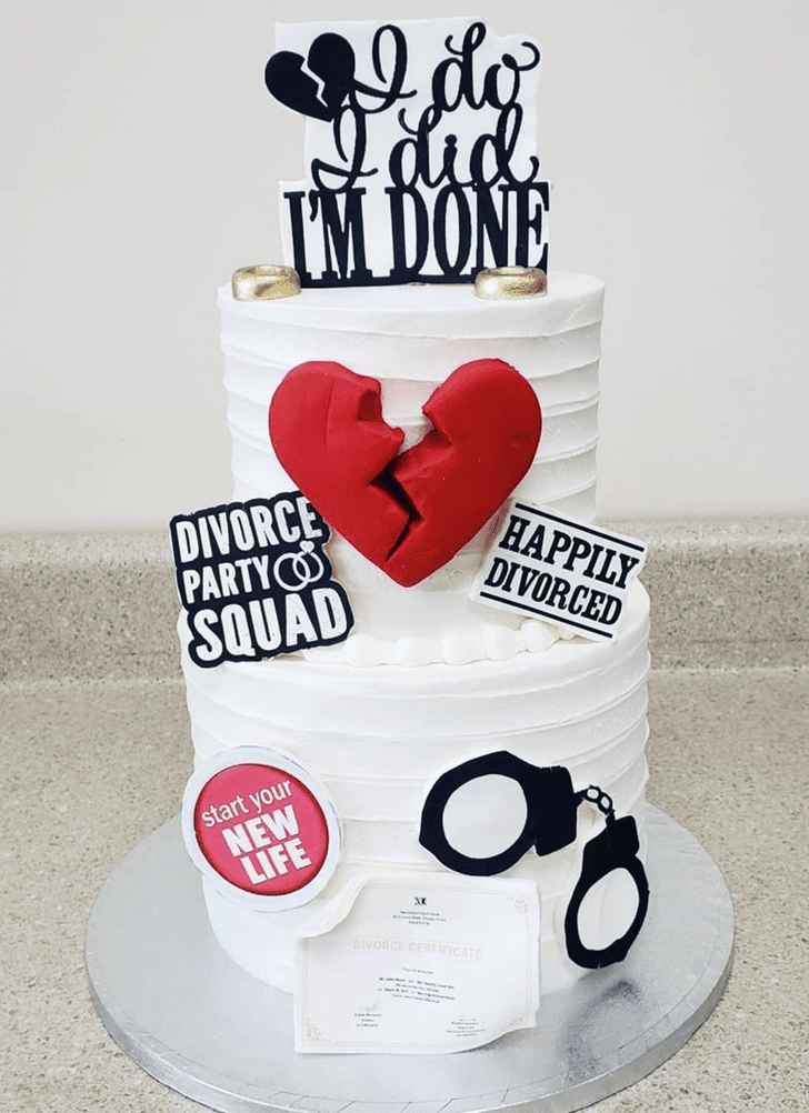 Divorce Birthday Cake Ideas Images (Pictures)