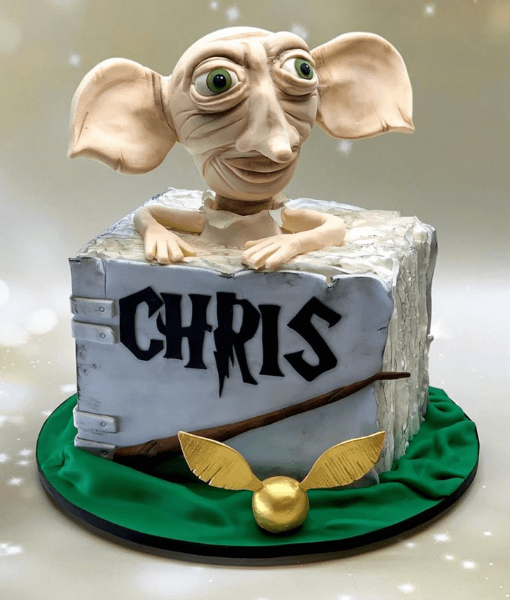 Dobby Birthday Cake Ideas Images (Pictures)