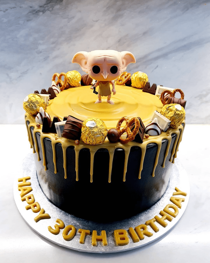 Dobby Birthday Cake Ideas Images (Pictures)