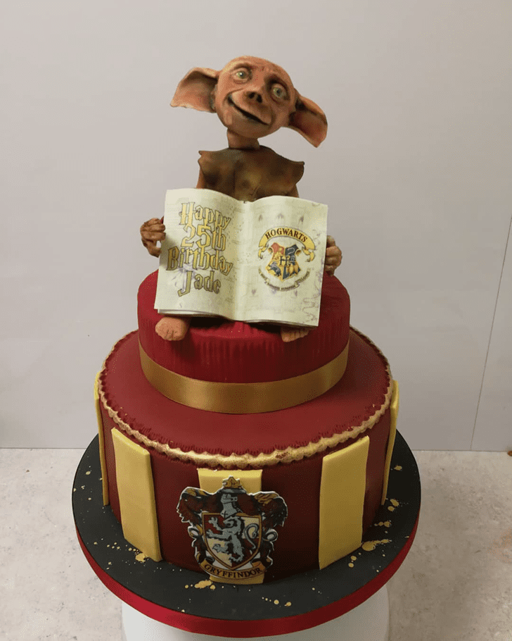 Dobby Birthday Cake Ideas Images (Pictures)