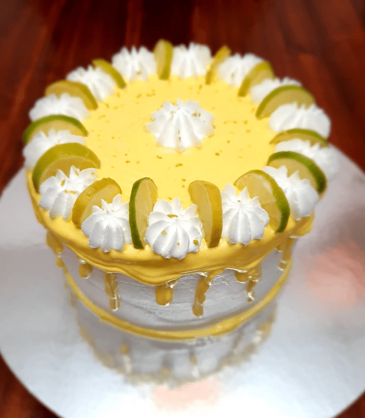 Lemon Birthday Cake Ideas Images (Pictures)
