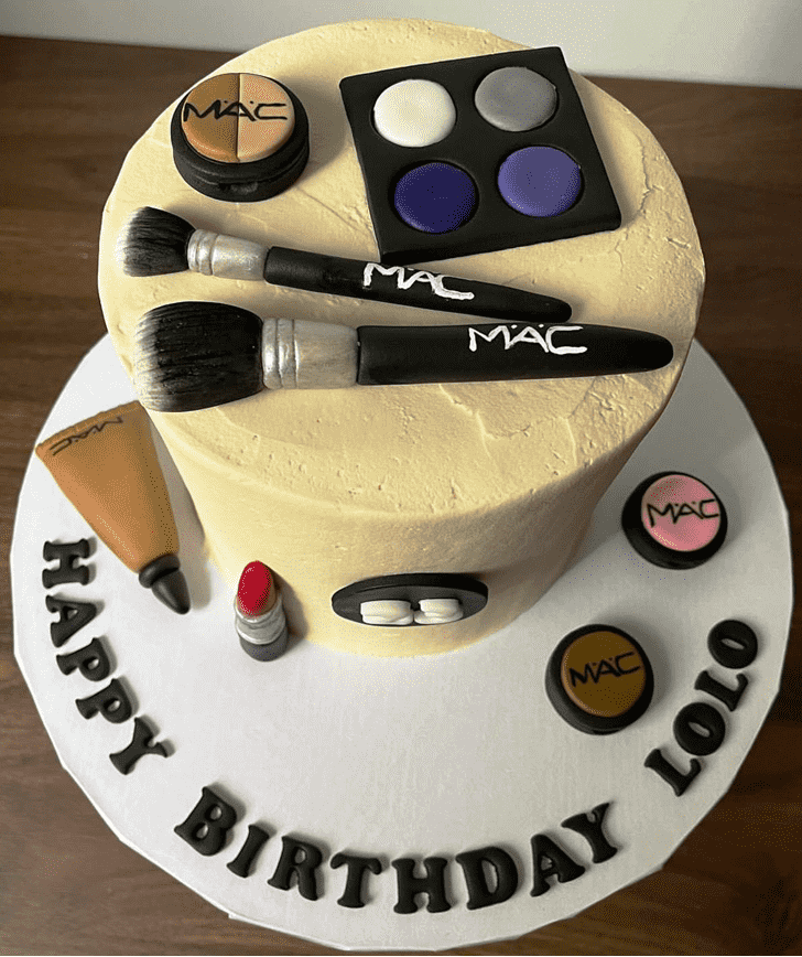 MAC Makeup Birthday Cake Ideas Images (Pictures)