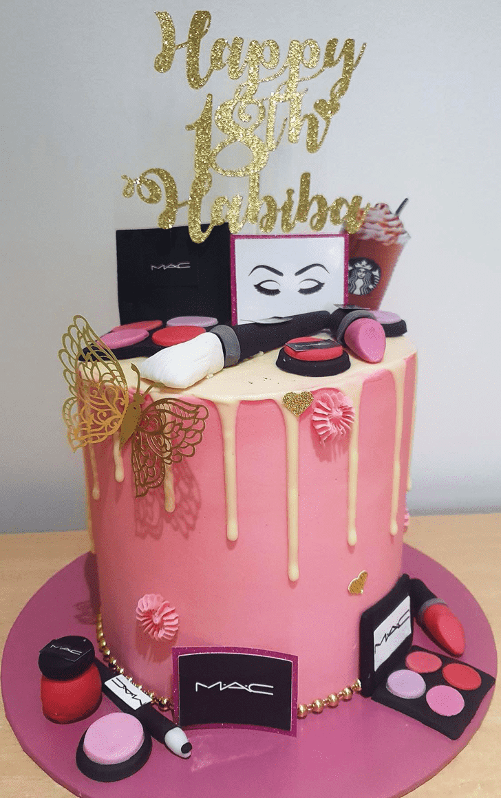 MAC Makeup Birthday Cake Ideas Images (Pictures)