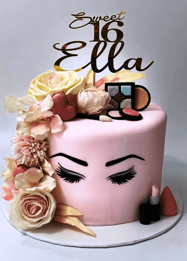 Makeup Birthday Cake Ideas Images (Pictures)