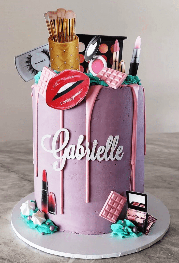 Makeup Birthday Cake Ideas Images (Pictures)