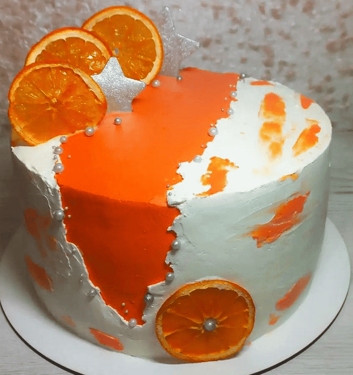 Orange Birthday Cake Ideas Images (Pictures)