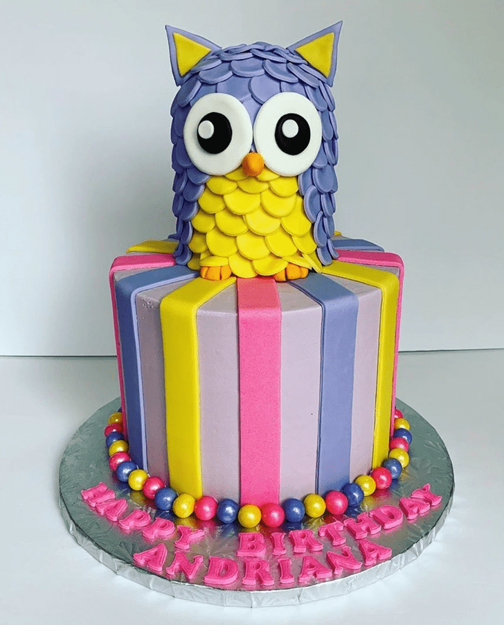 Owl Birthday Cake Ideas Images (Pictures)