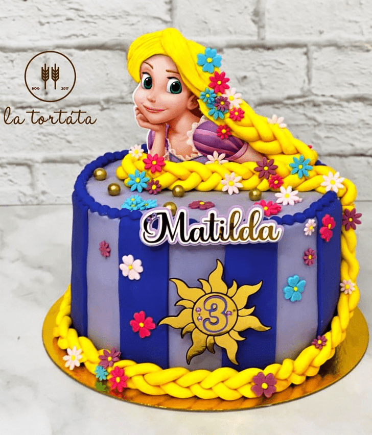 Rapunzel Birthday Cake Ideas Images (Pictures)