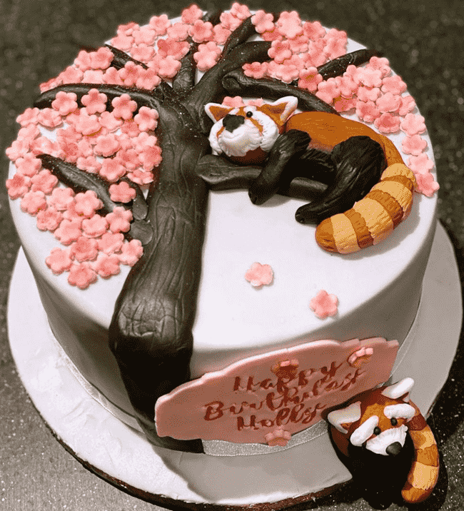 Red Panda Birthday Cake Ideas Images (Pictures)